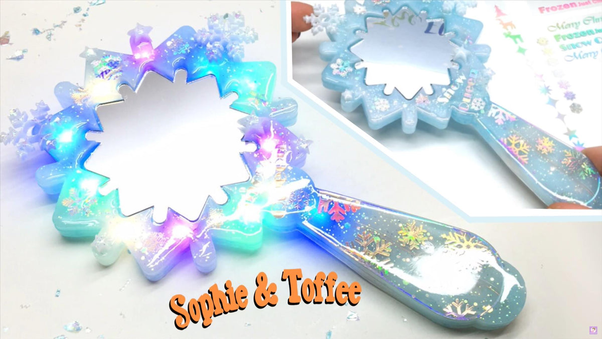 Frozen LED Fairy Lights Resin Craft (November Elves Box) Sophie & Toffee