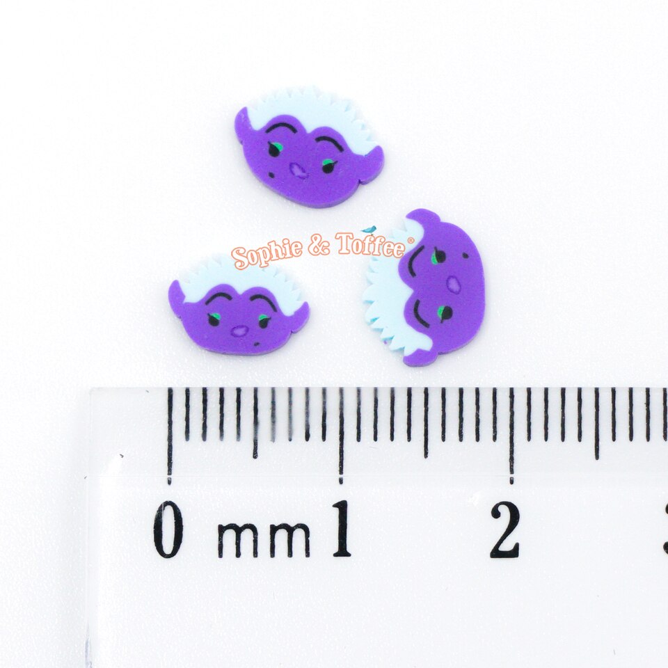 Disney Tsum Tsum Ursula Polymer Clay Sprinkles (100 grams)
