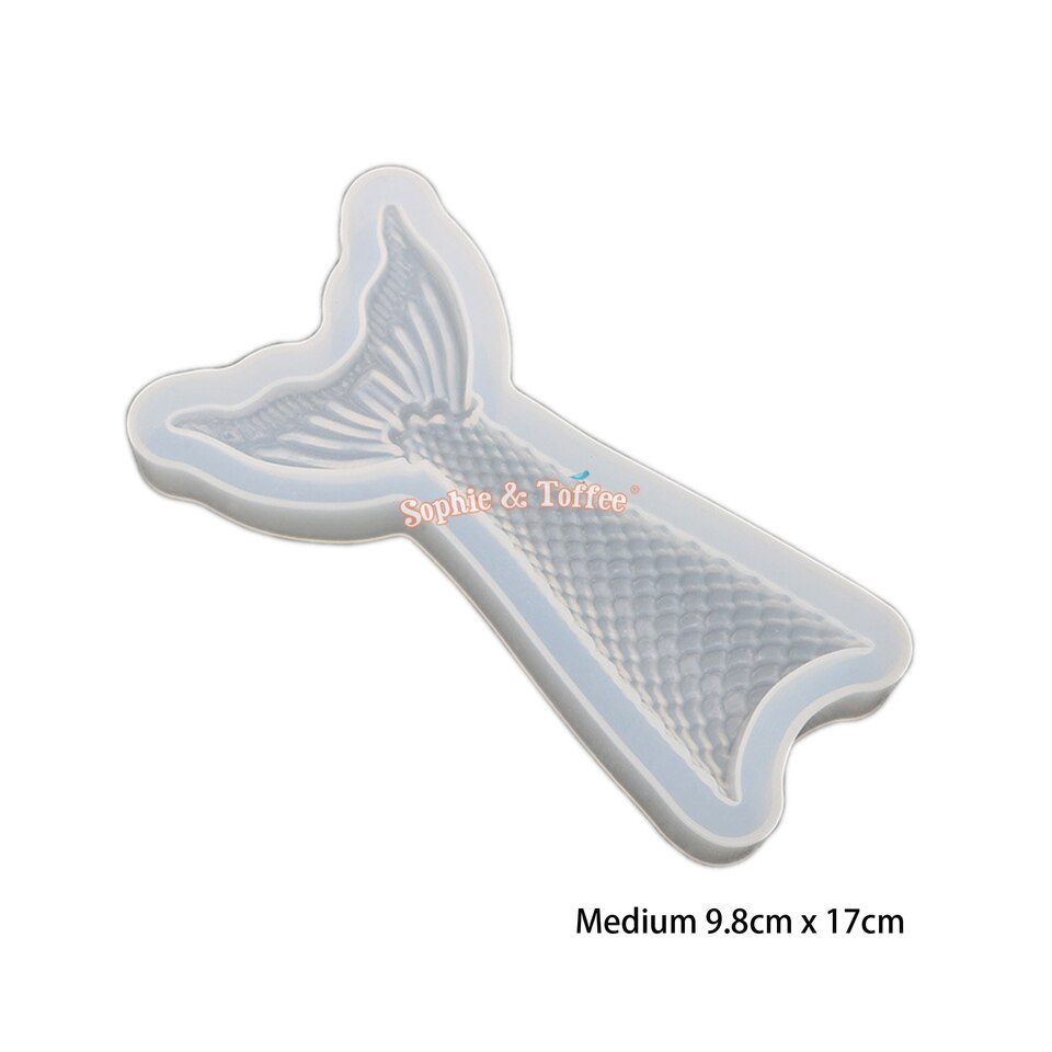 Couleur 6516 sirène queue de poisson Silicone moule algues coquille