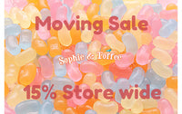 SALE: 15% Coupon Code "MOVINGSALE15" x Shipping Notice