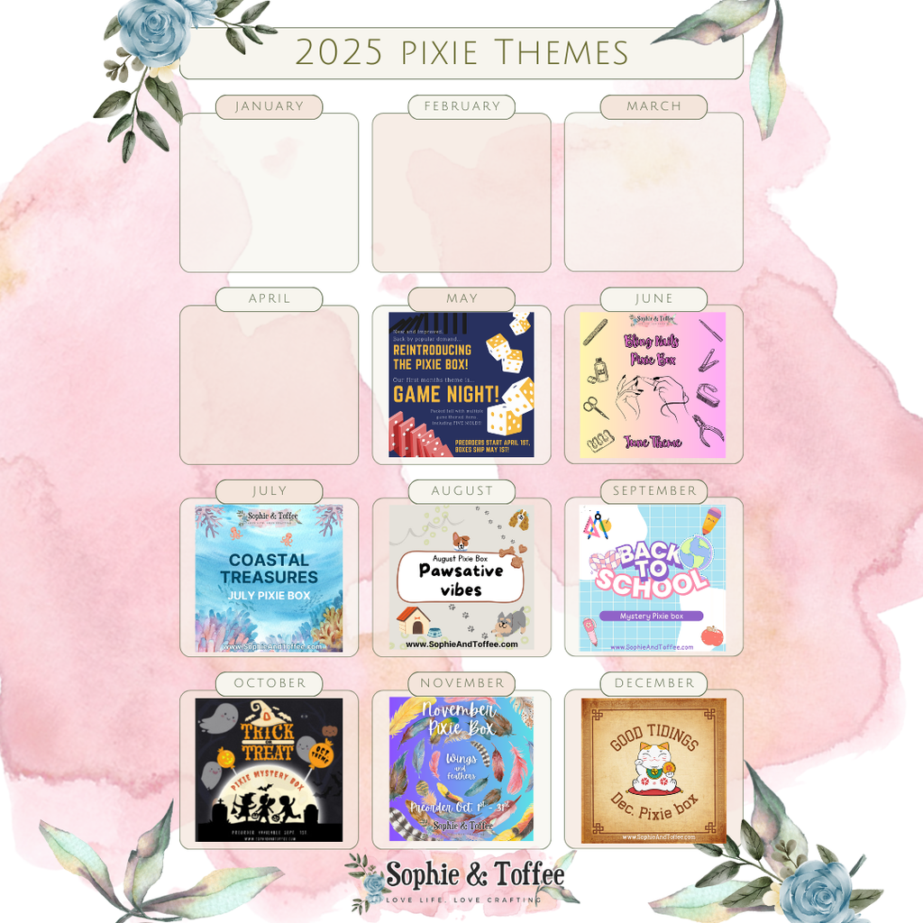 2025 Pixie Box Themes