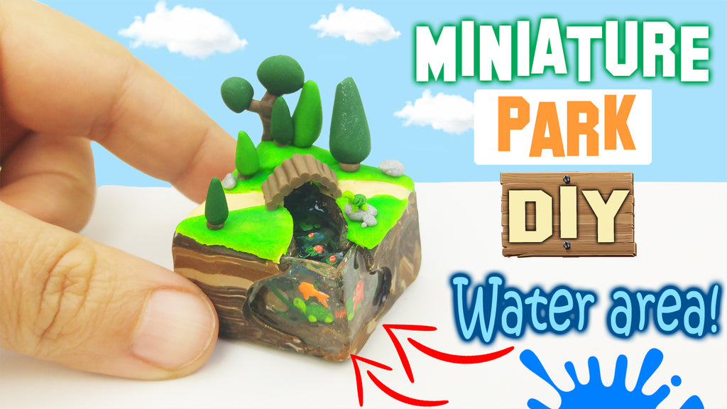 Video Tutorial: Miniature Park DIY with UV Resin