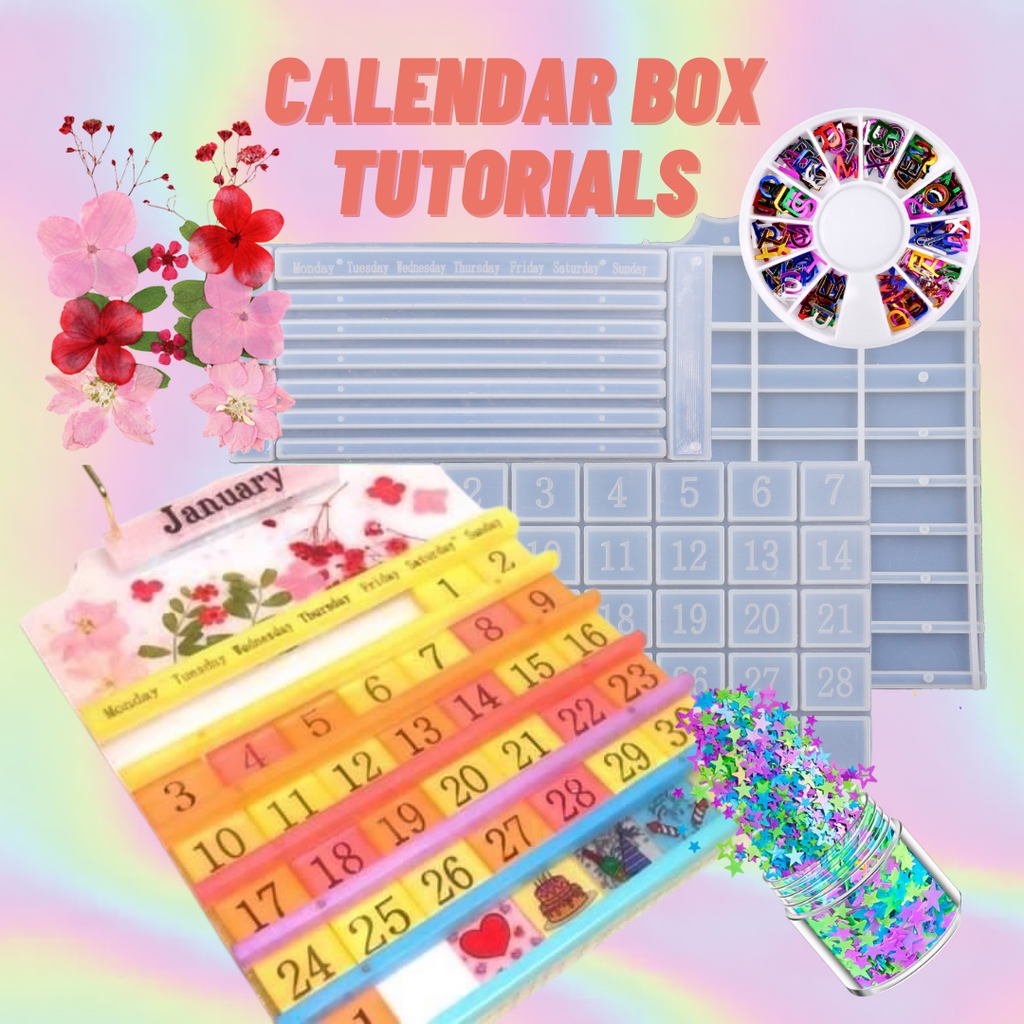 Calendar Box Resin Tutorials (December Elves Box)