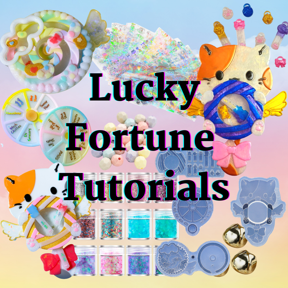 Lucky Fortune Box Resin Tutorials (February Elves Box)