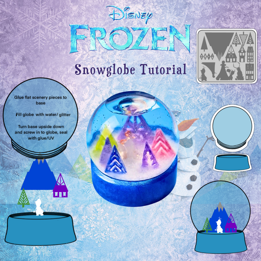 Frozen Snowglobe Tutorial