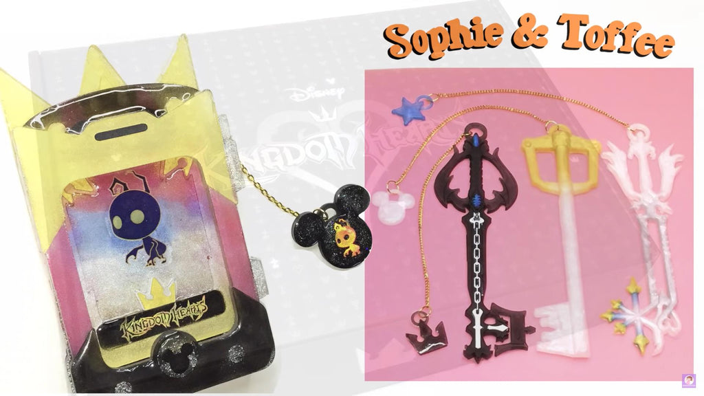 Kingdom Hearts Disney Craft Box Resin Tutorial