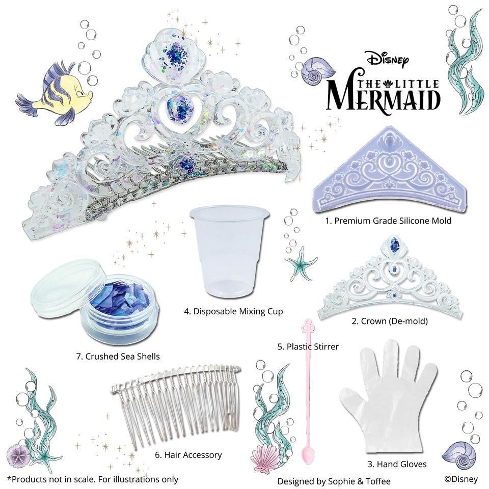 The Little Mermaid Tiara Resin Kit Tutorial