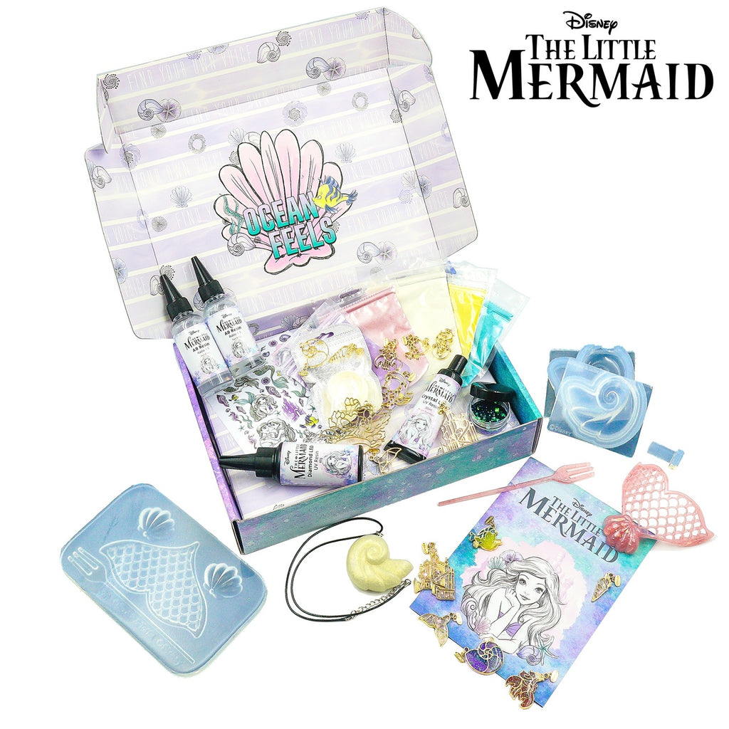 The Little Mermaid Resin Craft Box Tutorials