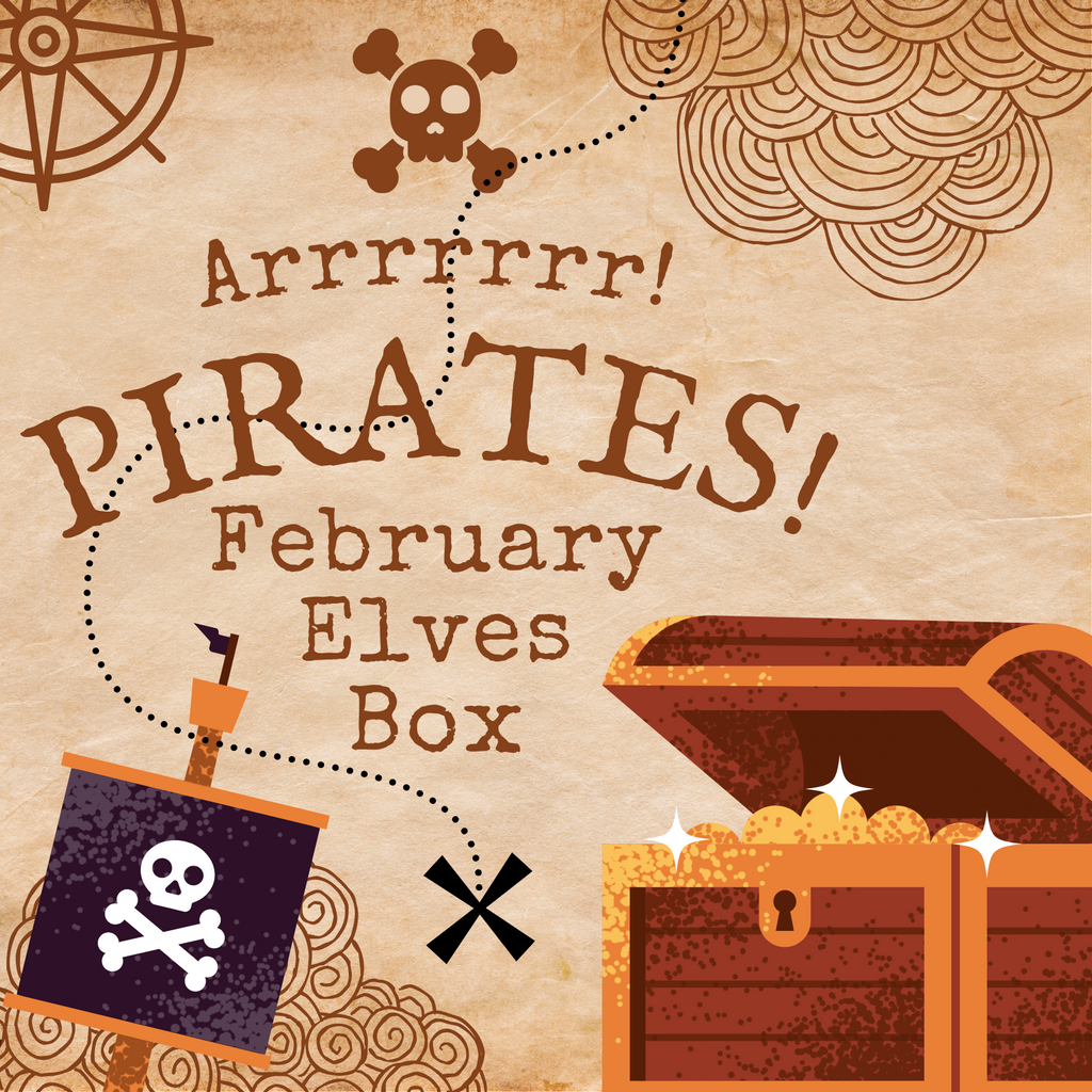 Pirate Chest Shaker Elves Box Tutorial