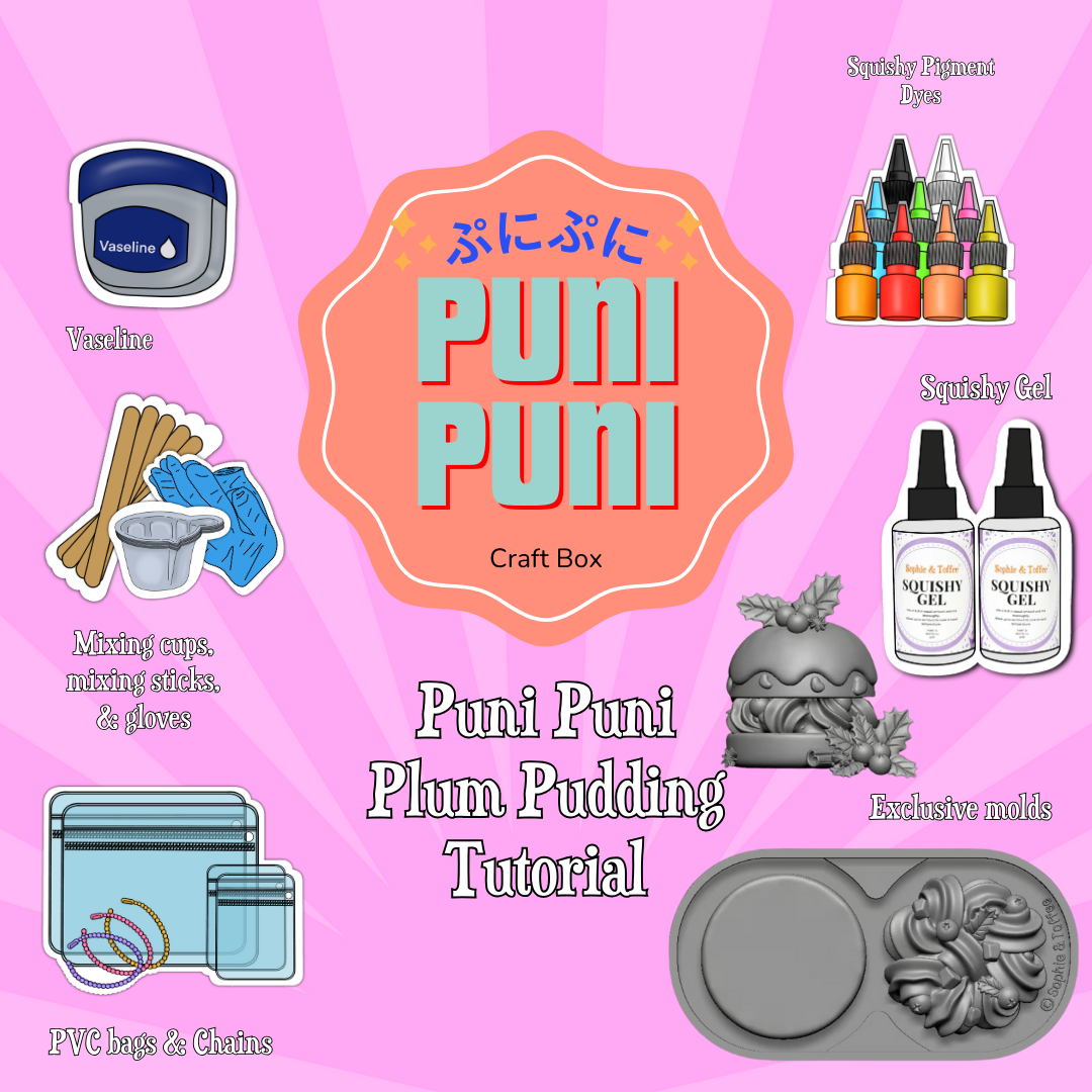 Puni Puni Plum Pudding Box Tutorial