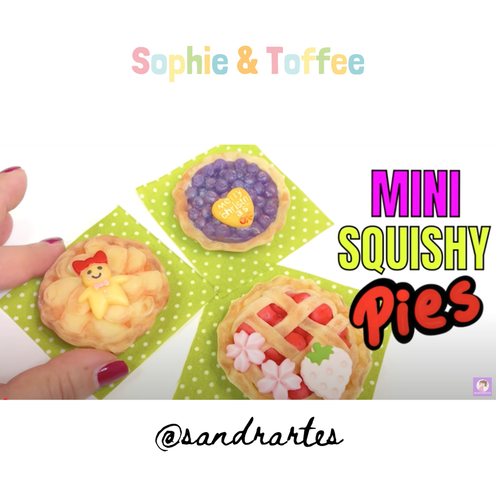 Puni Puni Mini Squishy Pies Tutorial