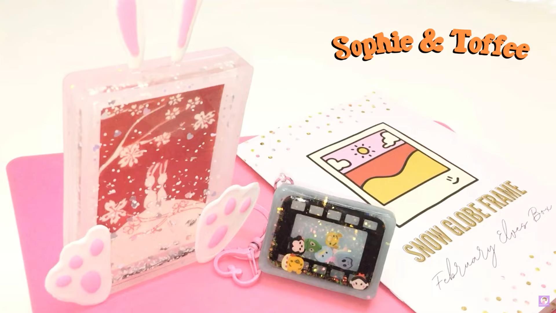 Snow Globe Frame Resin Tutorials (February Elves Box)