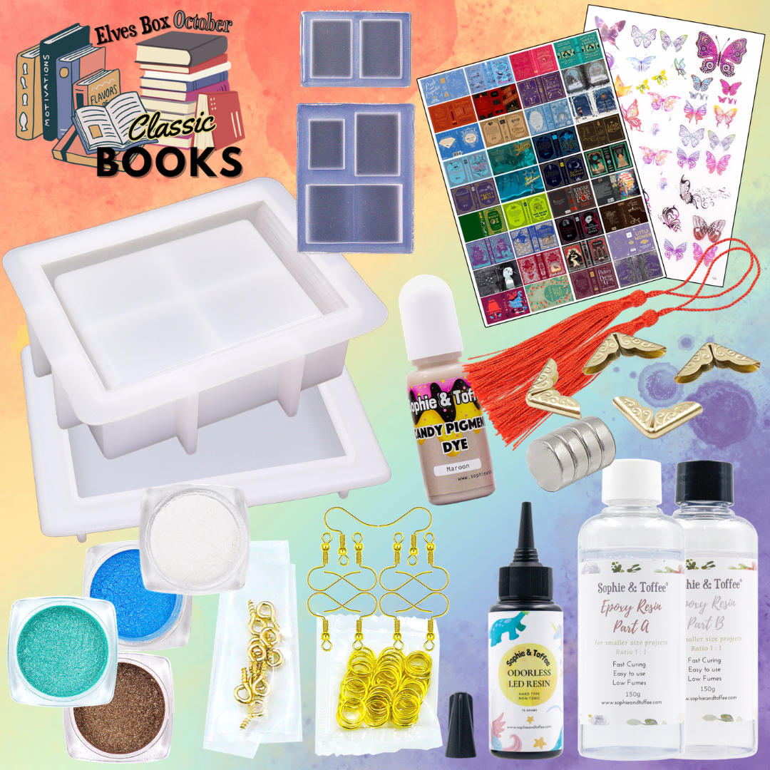 Classic Books Elves Box Tutorial