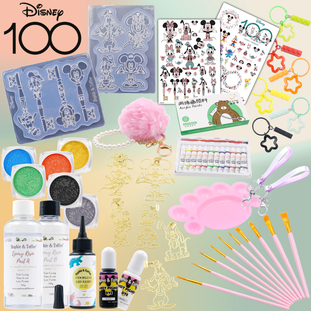 Disney 100 Mickey & Friends Box Tutorials