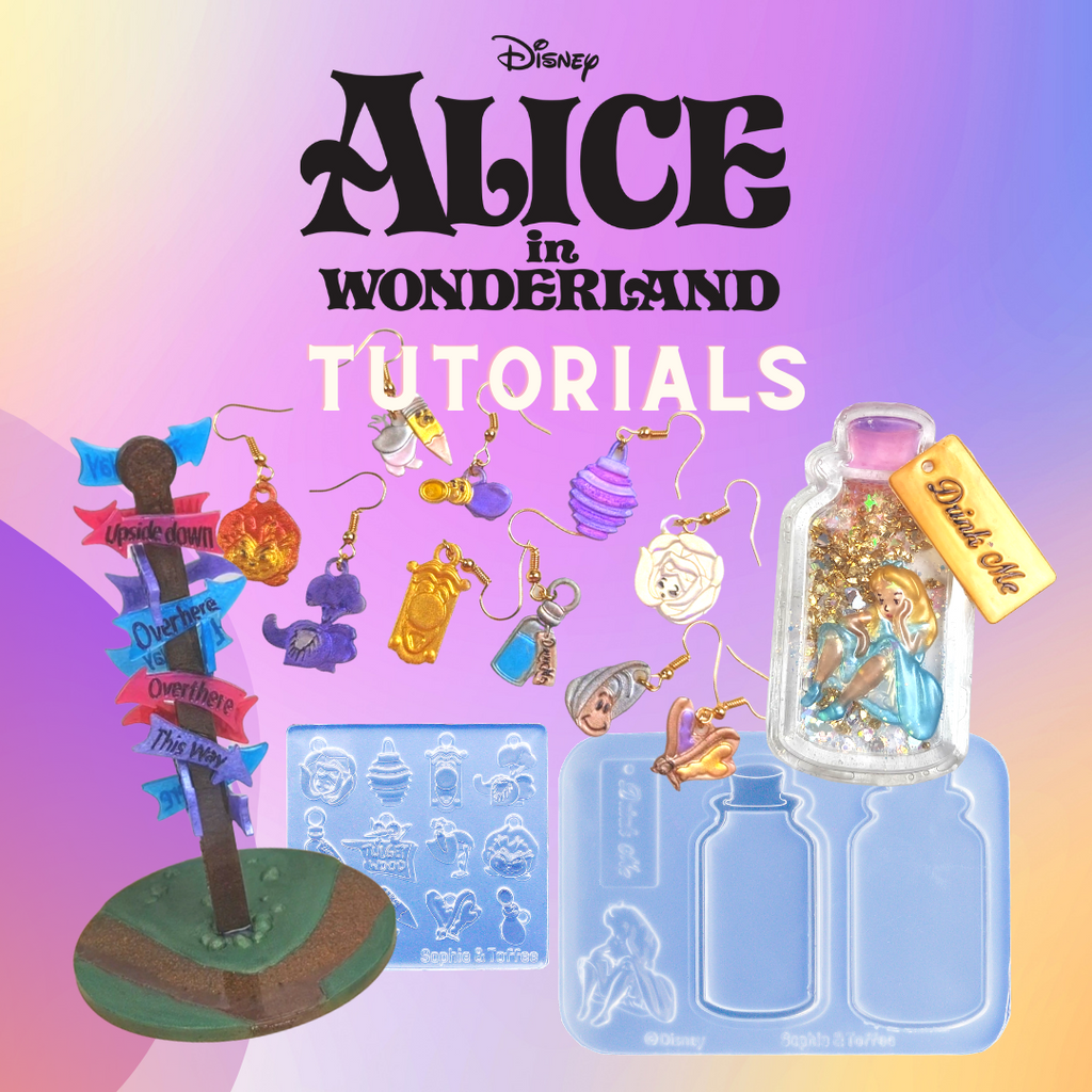 Alice in the Wonderland Disney Box Tutorials