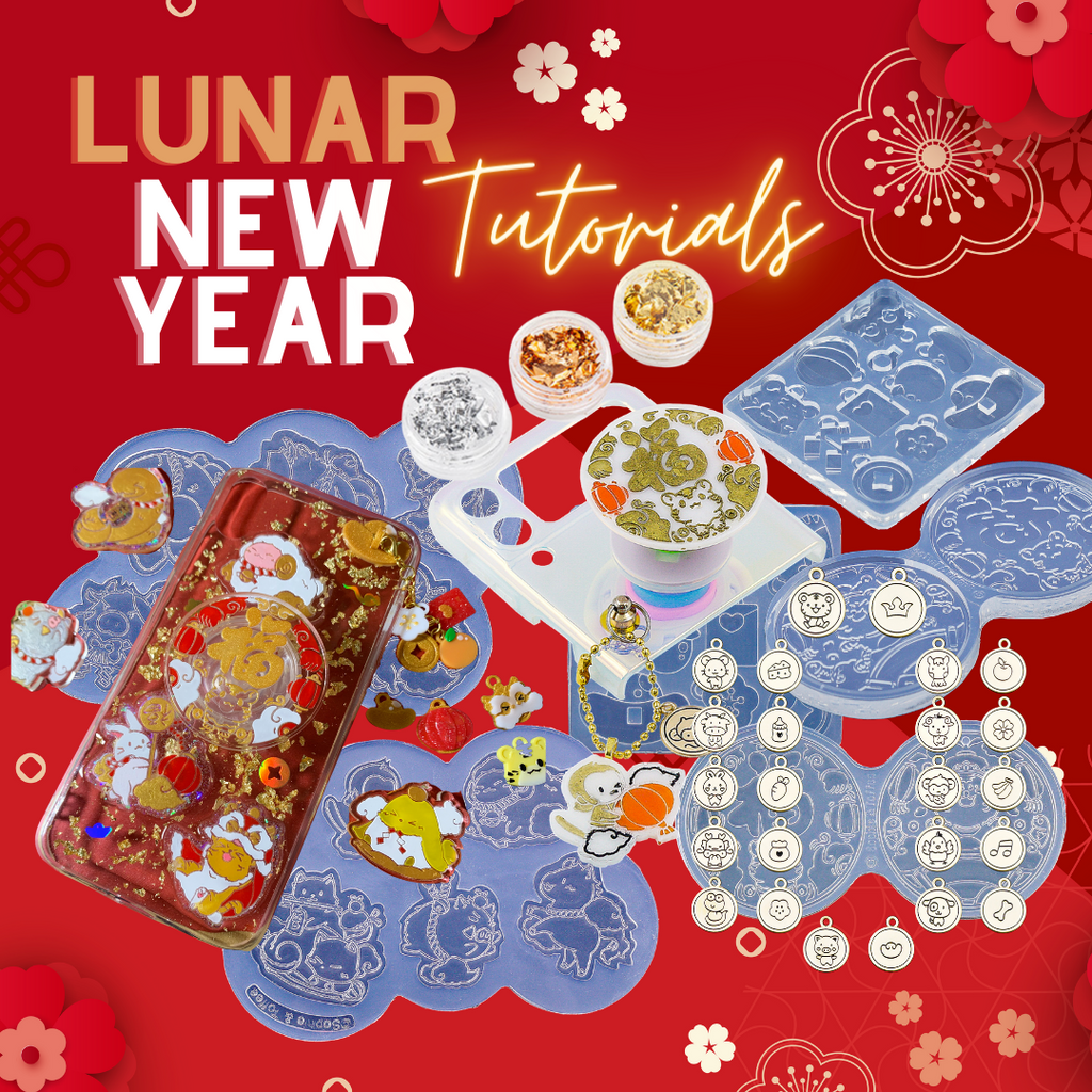 Chinese New Year Resin Craft Tutorials (January Elves Box)