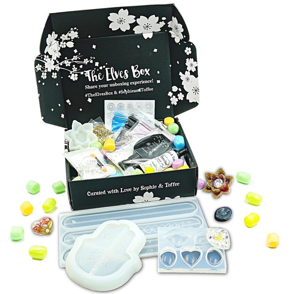 Good Vibes Resin DIY Tutorials (June Elves Box)