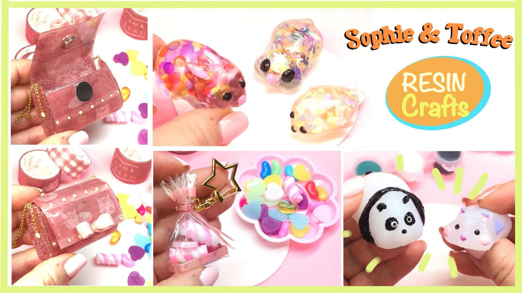 Squishy Sweets and Animals Tutorials (June Elves Box)