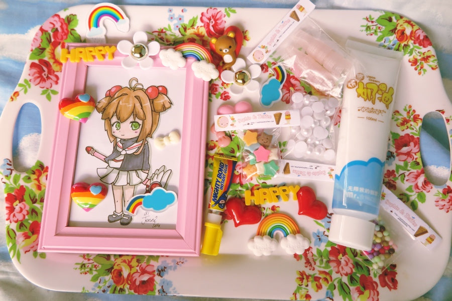 Tutorial: How-to Decorate a Kawaii Photo Frame
