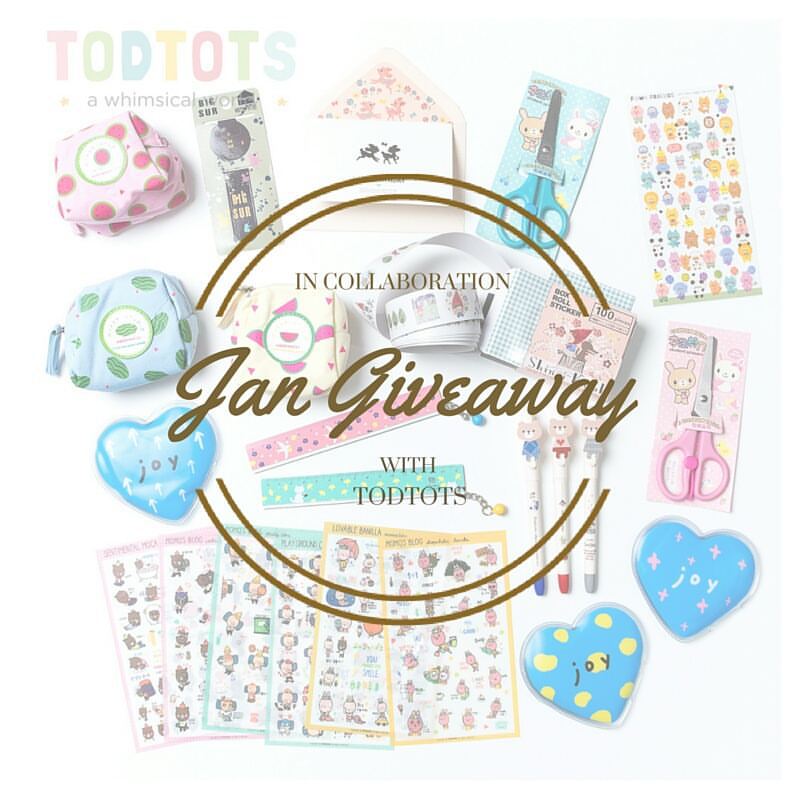 January Giveaway: A Collaboration with TodTots