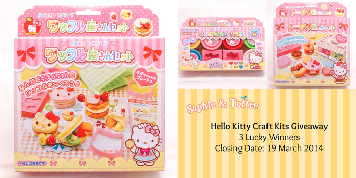 Hello Kitty Craft Kits Blog Giveaway