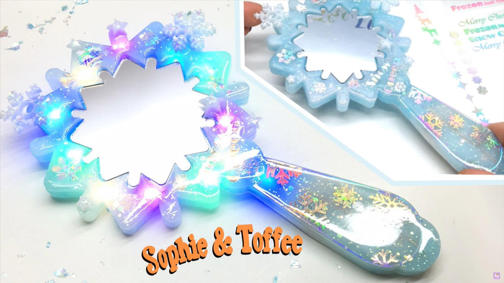 Frozen LED Fairy Lights Resin Craft (November Elves Box)
