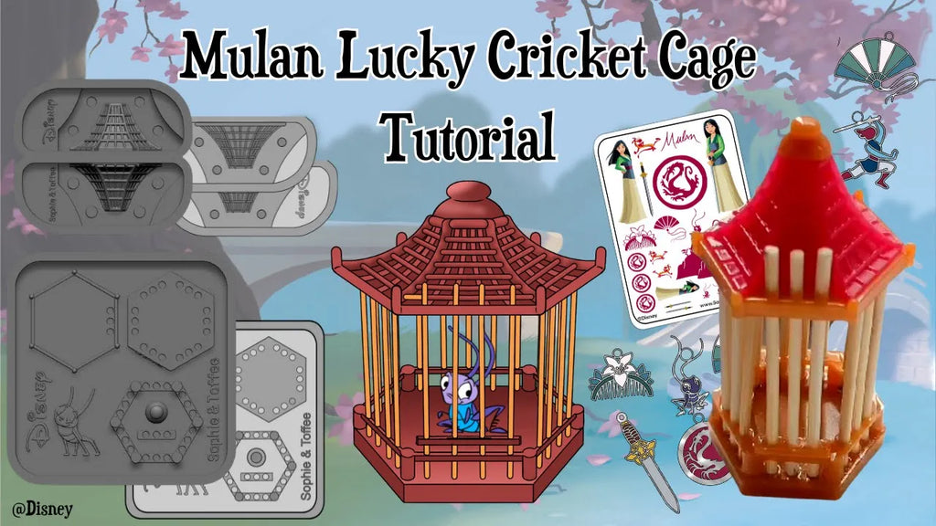 Disney Mulan Lucky Cricket Cage Tutorial