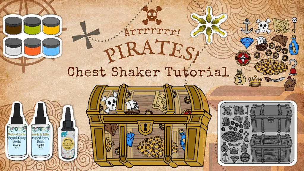Pirate Chest Shaker Elves Box Tutorial