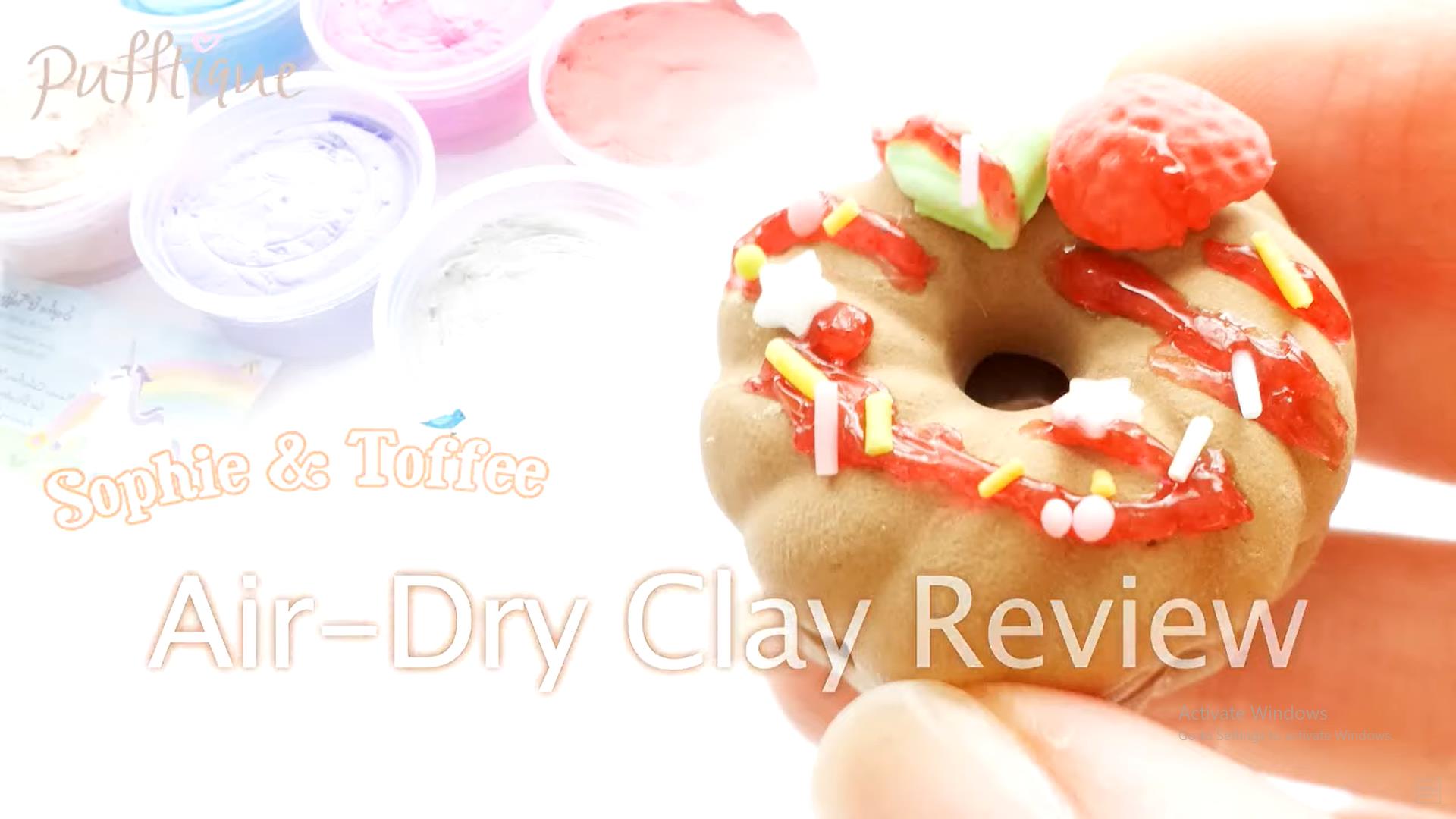 Review: Sophie & Toffee Air Dry Clay