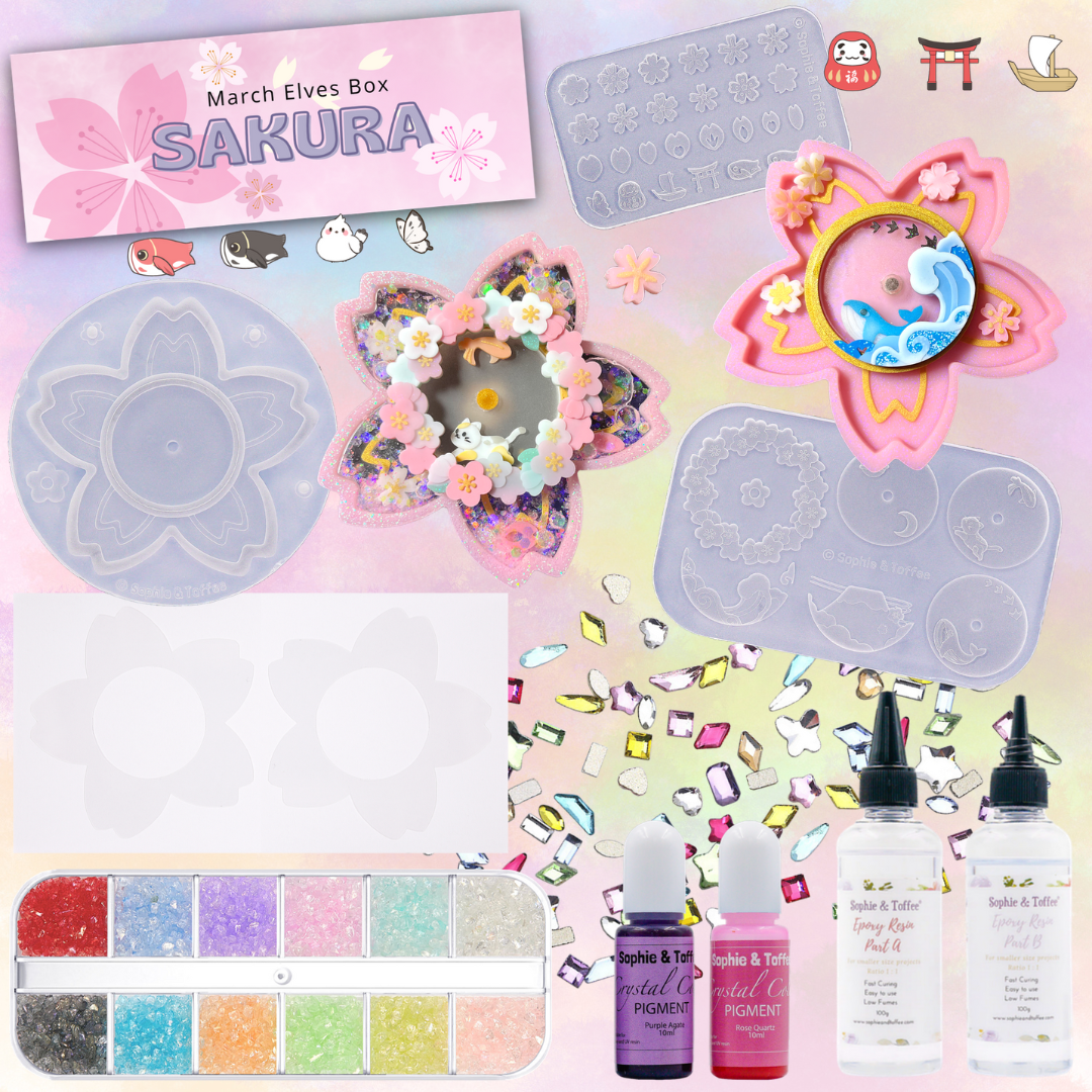 Sakura March Elves Box Resin Tutorials