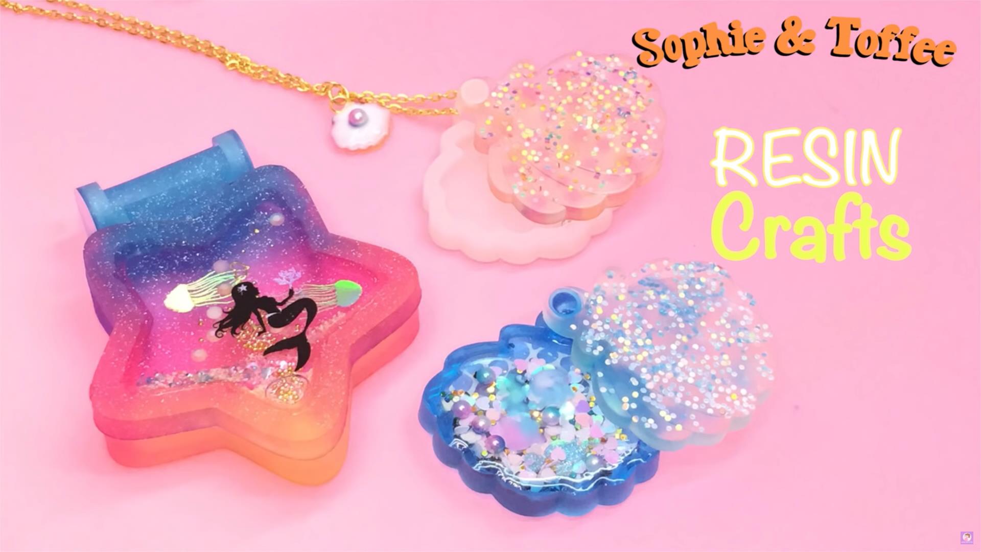 Star Trinket Seashell Swivel Locket Tutorial (April Elves Box)