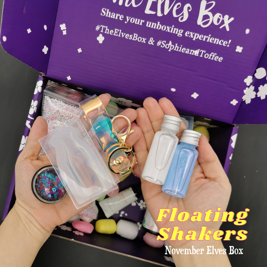 Floating Shakers Tutorial (November Elves Box)