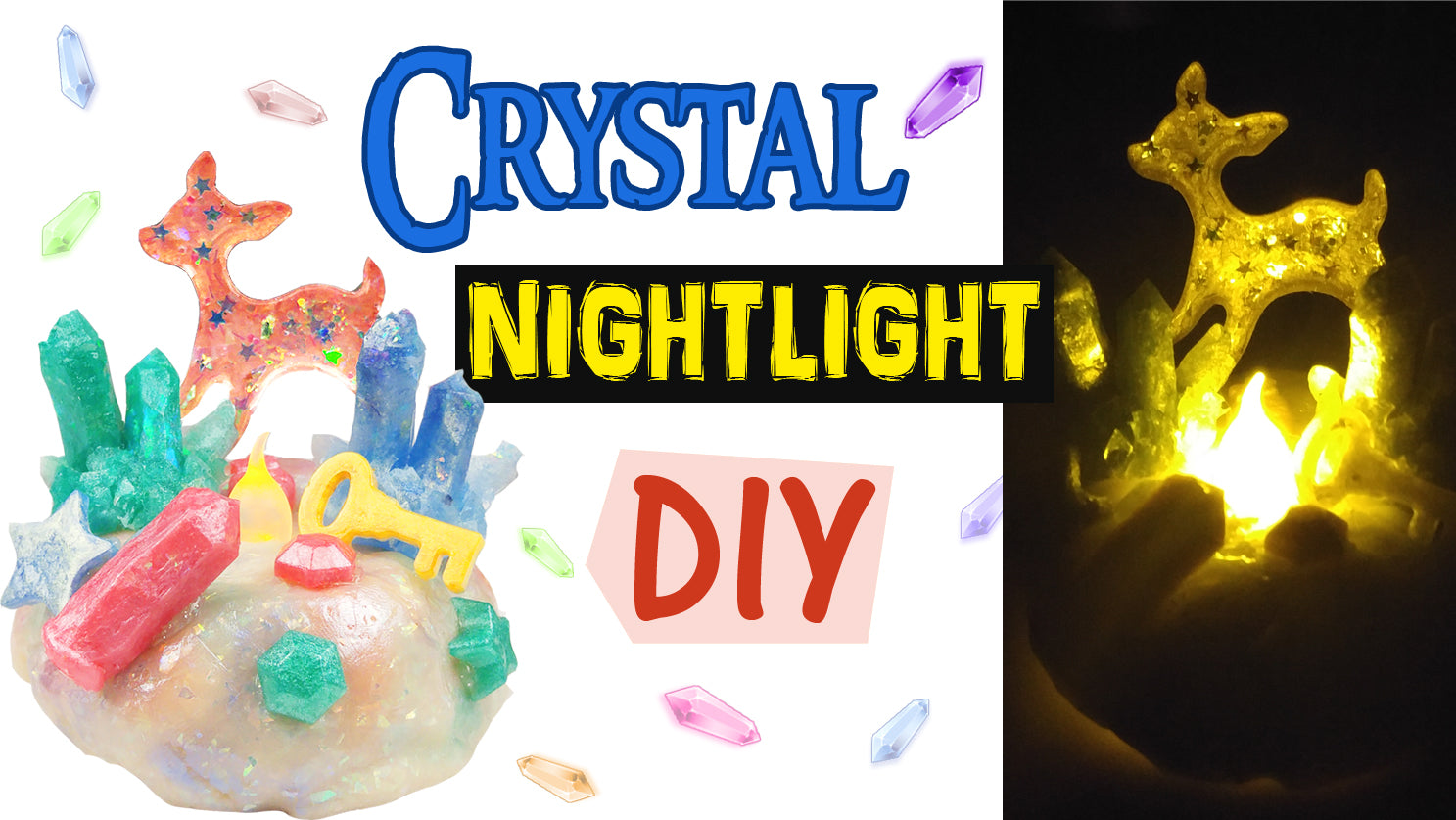 Sophie & Toffee Club: Japan Craft Subscrption Box + Crystal Nightlight DIY Tutorial