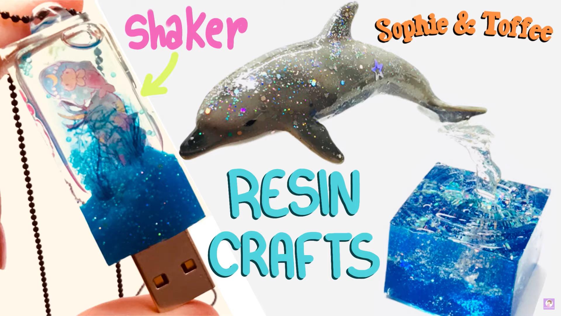 Resin Art Ocean Valley Tutorial (August's Elves Box)