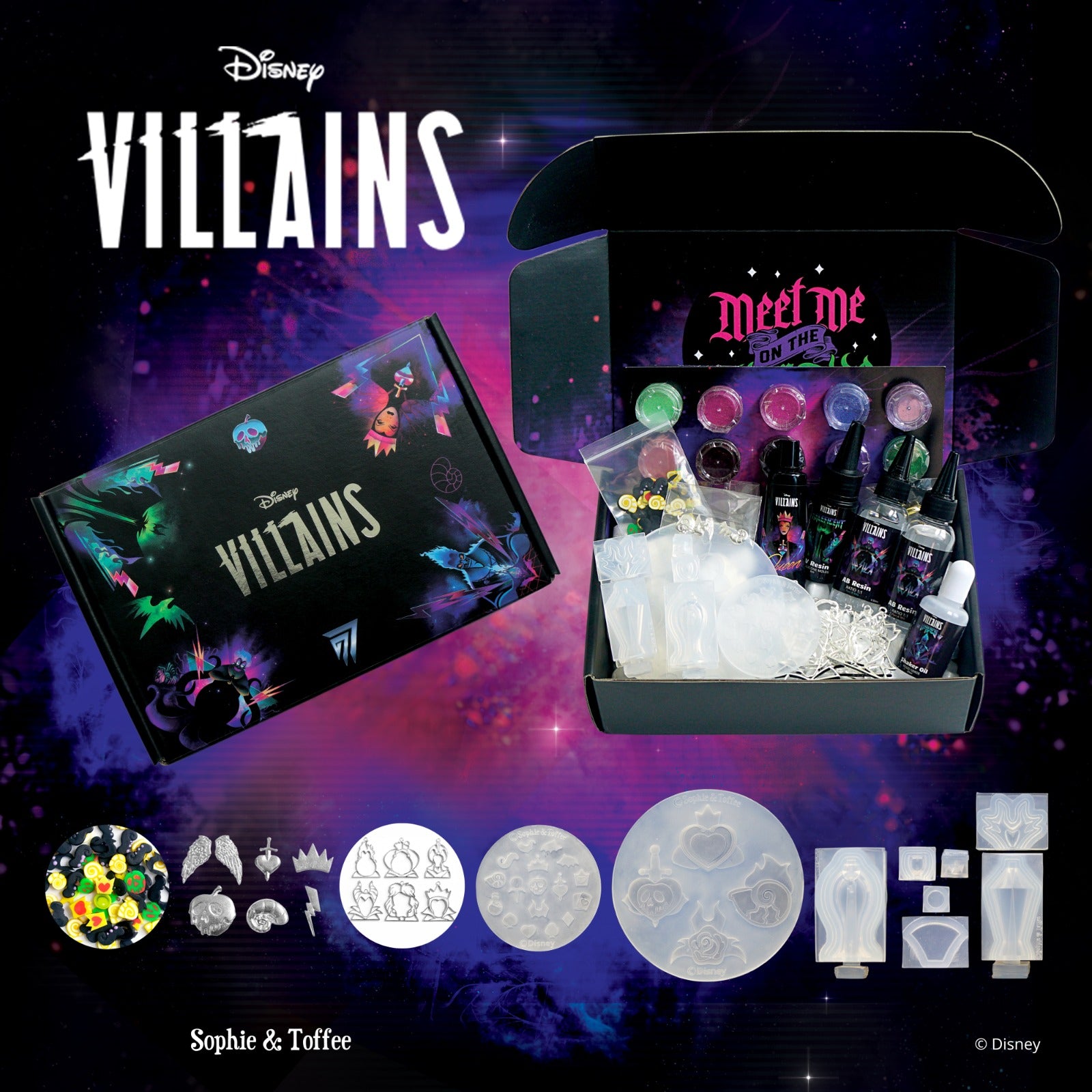 Villains Disney Box Tutorials