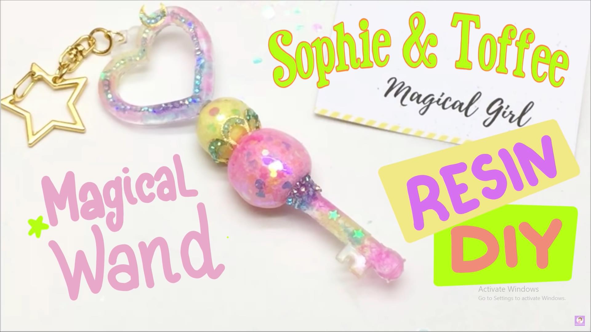 Magical Girl UV Resin Tutorial (July's Elves Box)