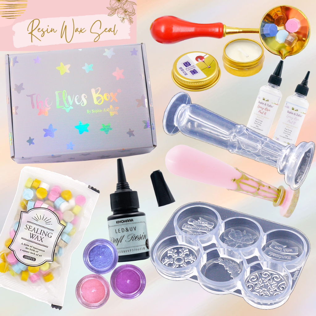Wax Seal Resin Craft Elves Box (July Box)