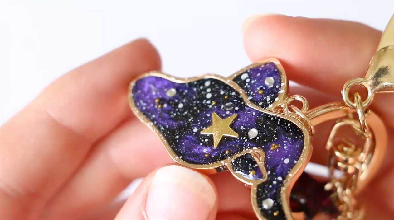 Zodiac Bezel Charm Key Chain Tutorial (November Elves Box)