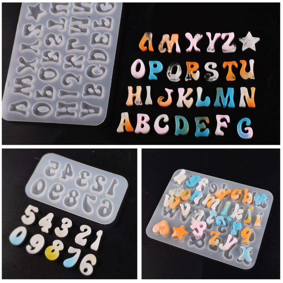 Alphabet Silicone Mold