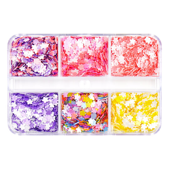 Vibrant Flowery Confetti