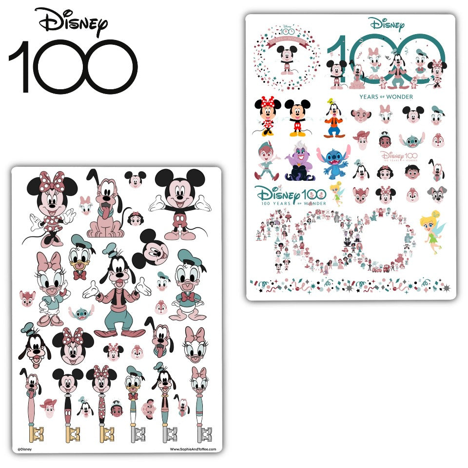 D100 Mickey & Friends Resin Craft Box