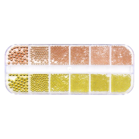 Rose Gold & Gold Beads Embellishment