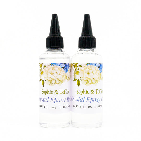 Resina epoxi transparente AB, relación de dureza 1:1