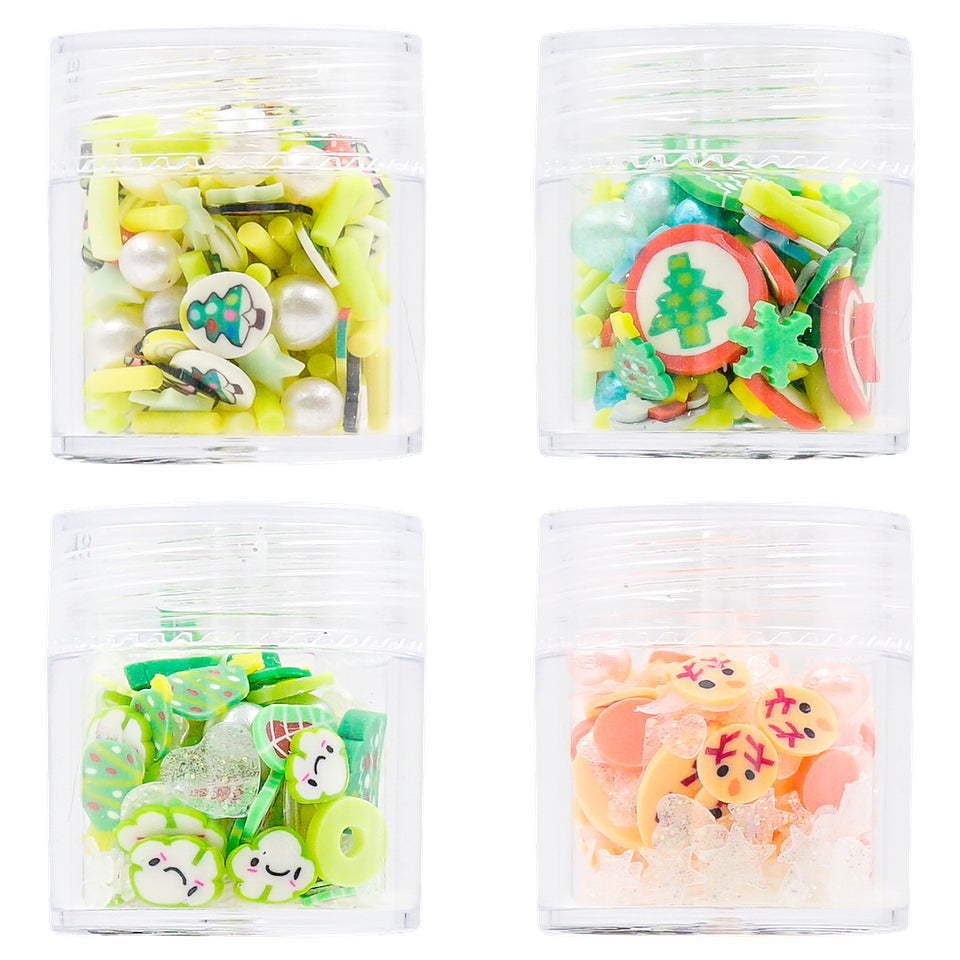 Pastel Polymer Clay Round Confetti Sprinkles, Fake Sprinkles, Decoden –  Happy Kawaii Supplies