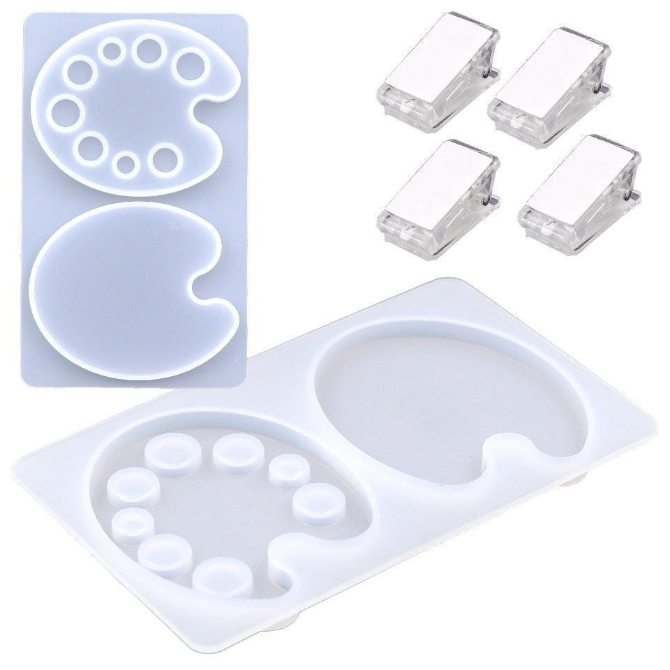 Silicone Cat Shaped Mold / Ice Cube Tray 10 Spaces Clay Mold Art Resin Mold