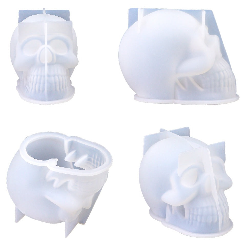 Skull Silicone Mold, Resin Silicone Mold, UV Resin Silicone Mold, Resin  Craft