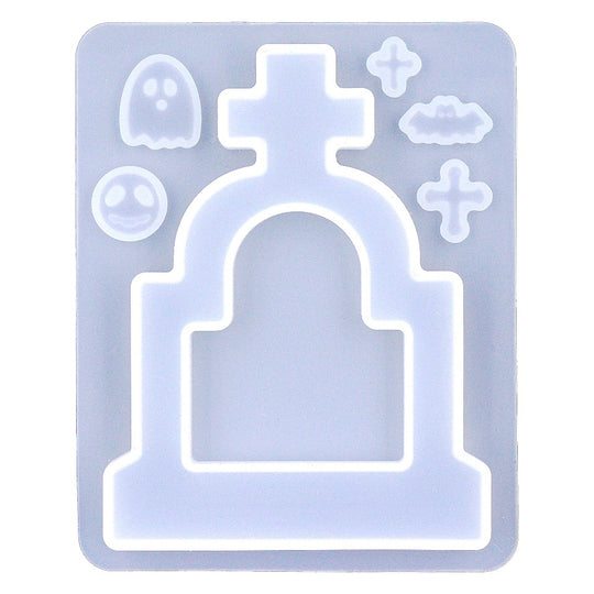 Moldes de silicona para lápidas (2 piezas)