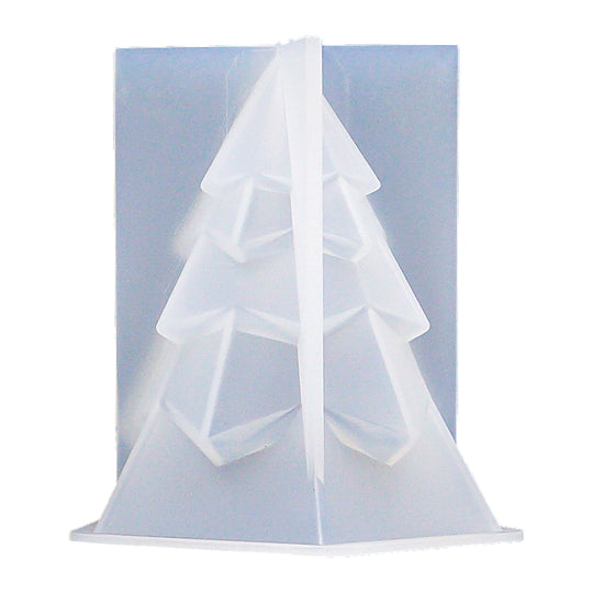 Molde de silicona 3D de árbol de Navidad