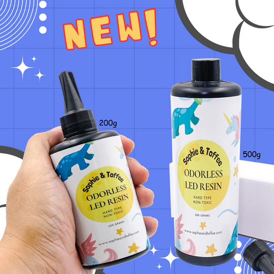 Odourless UV LED Resin 200g
