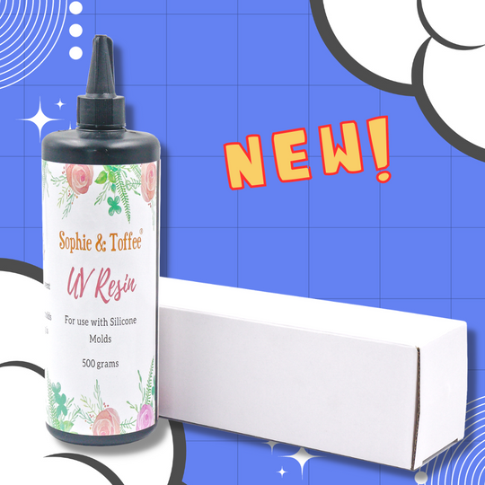 Clear UV Resin for Silicone Molds 500g